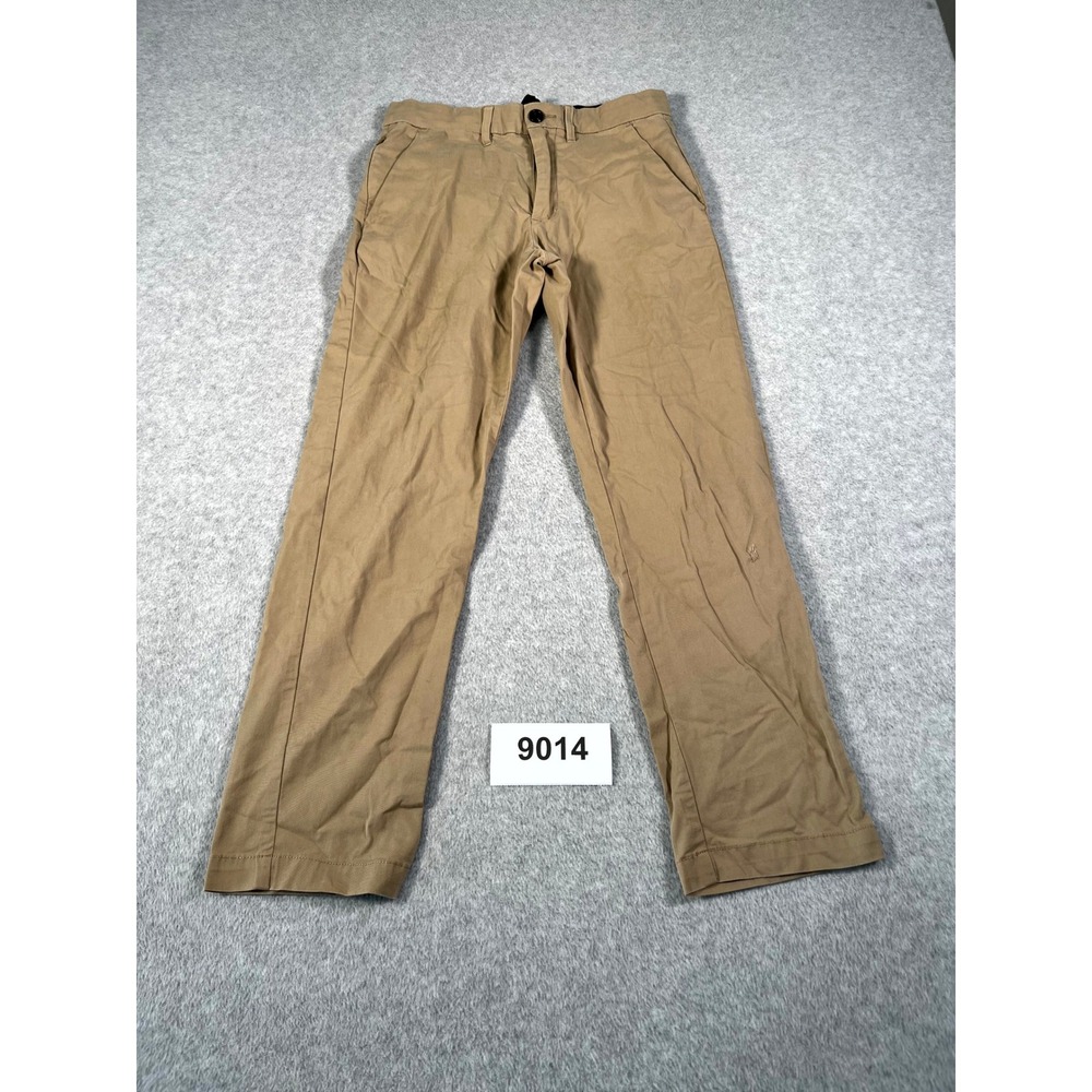 Goodfellow & Co Chino Pants Mens 28x30 Brown Cotton Stretch Wrinkle Resist